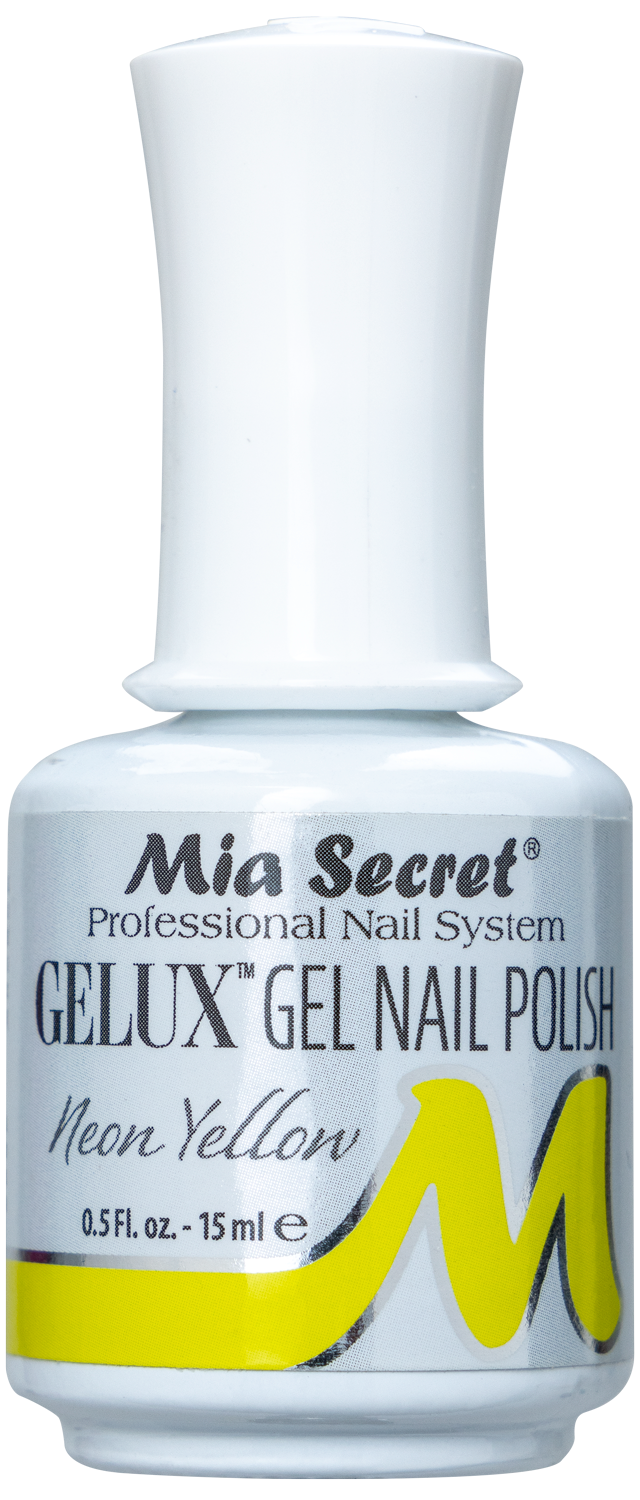 Gelux Gel Polish Neon Yellow