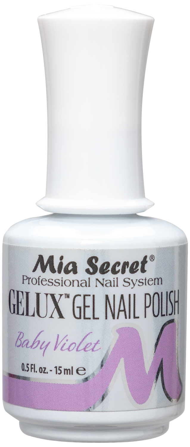 Gelux Gel Polish Baby Violet