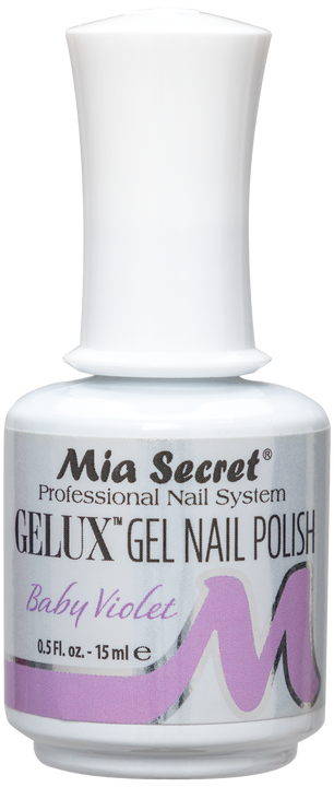 Gelux Gel Polish Baby Violet
