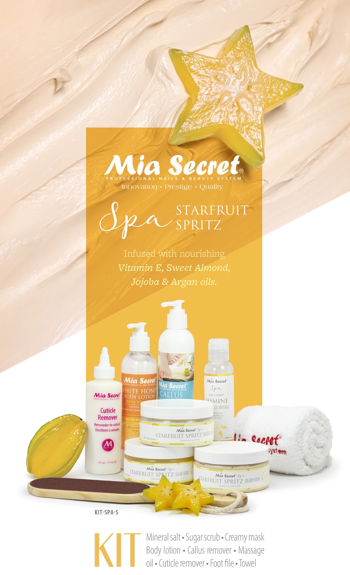 Starfruit Spritz Spa Kit