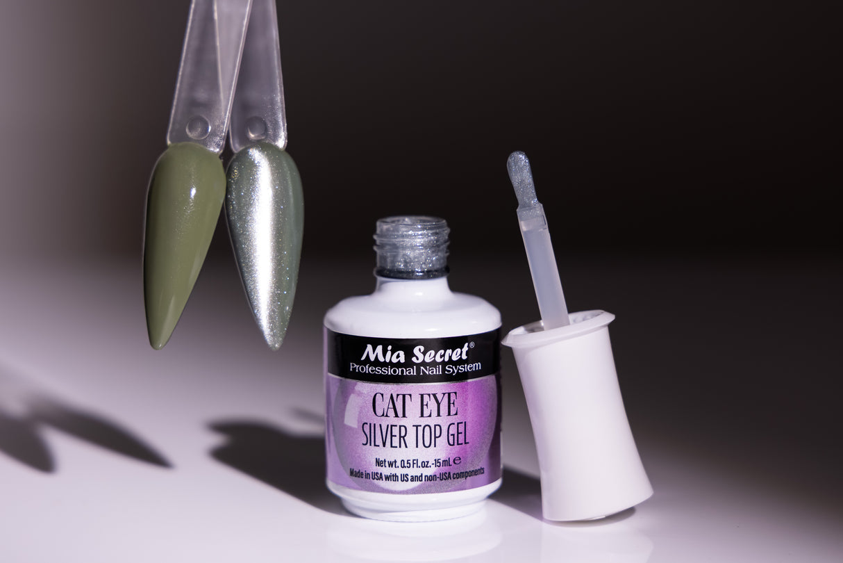 Cat Eye Silver Top Gel