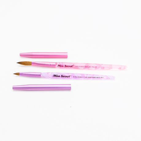 Mia Selects (Kolinsky Nail Brush 8 OR, Kolinsky Nail Brush 04 3D)