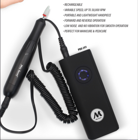 Cordless Rechargeable Pro-Speed Professional Nail Drill