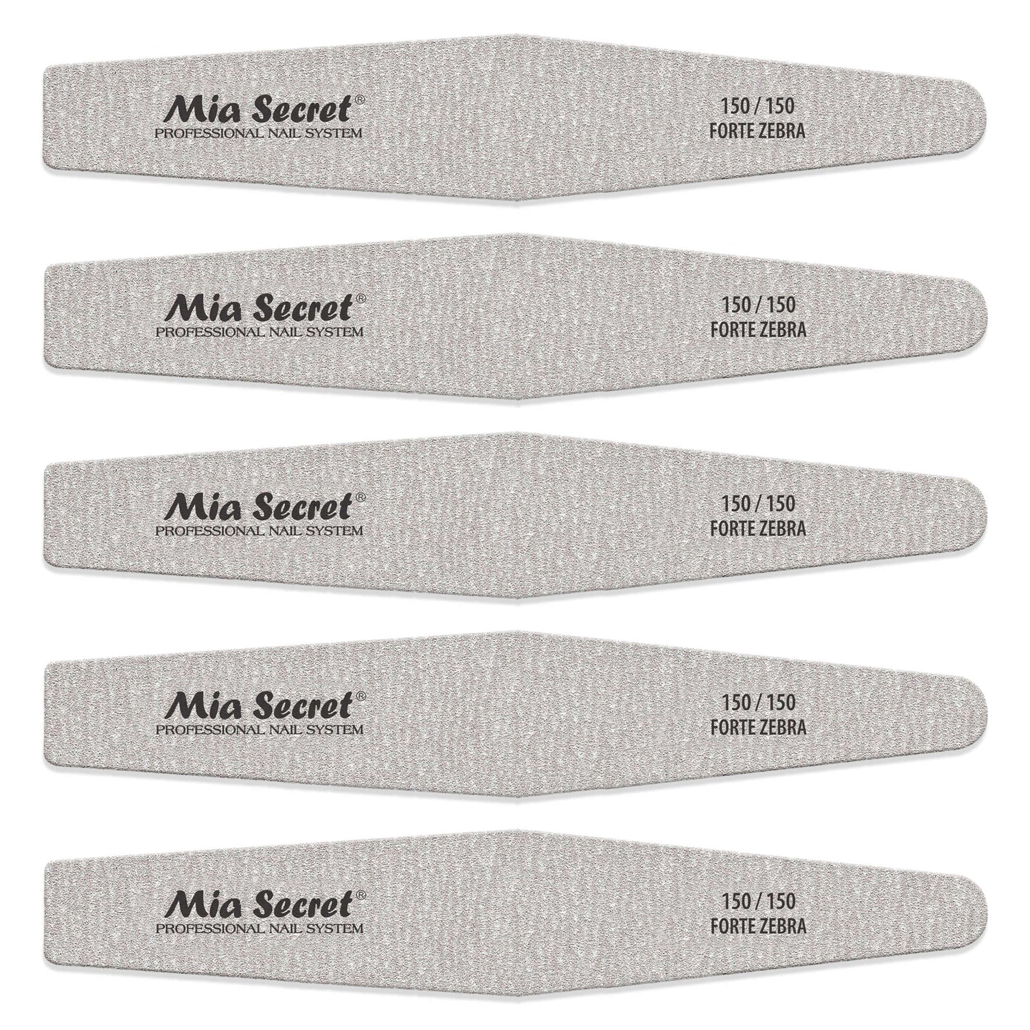Forte Zebra Diamond Nail File 150/150 Green Center
