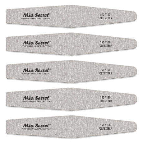 Forte Zebra Diamond Nail File 150/150 Green Center