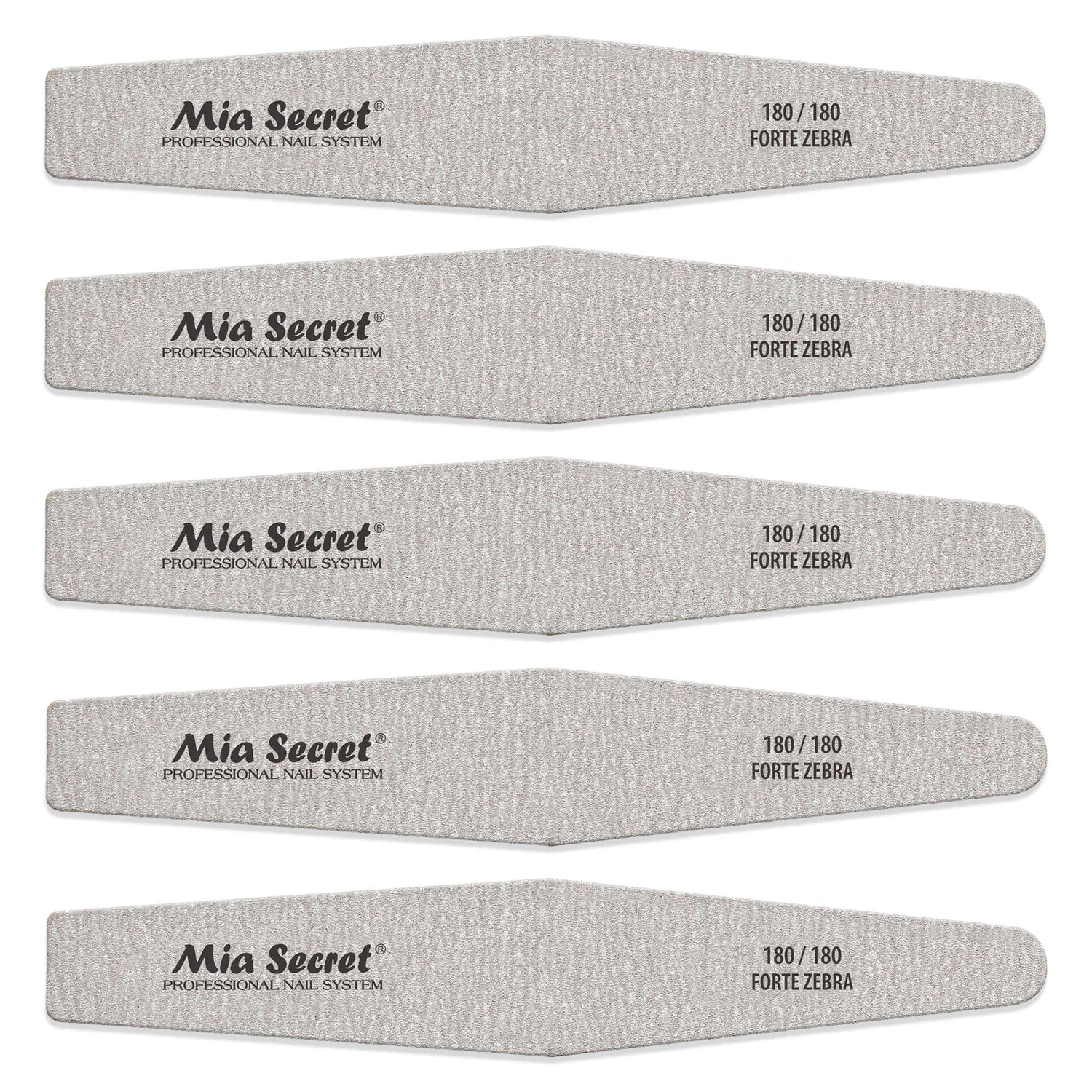 Forte Zebra Diamond Nail File 180/180 Blue Center