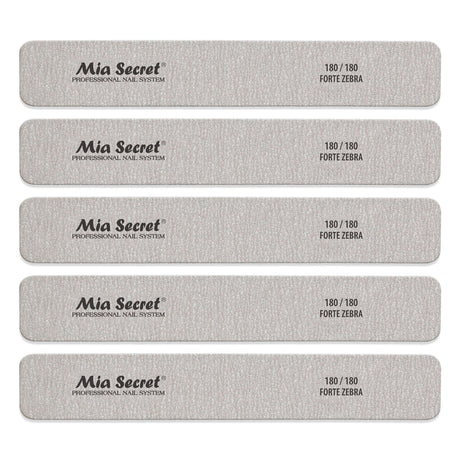 Forte Zebra Jumbo Nail File 180/180 Blue Center