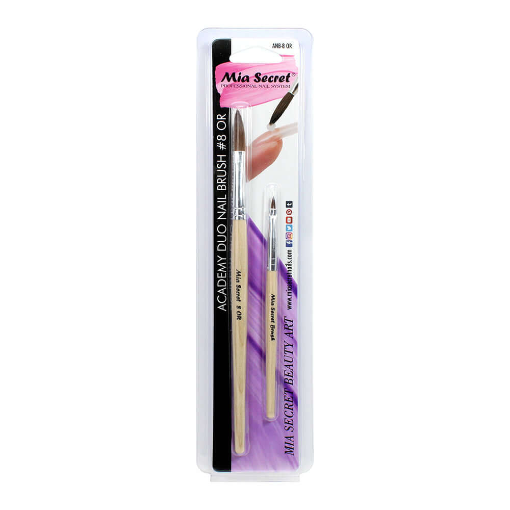 Academy Duo Nail Brushes