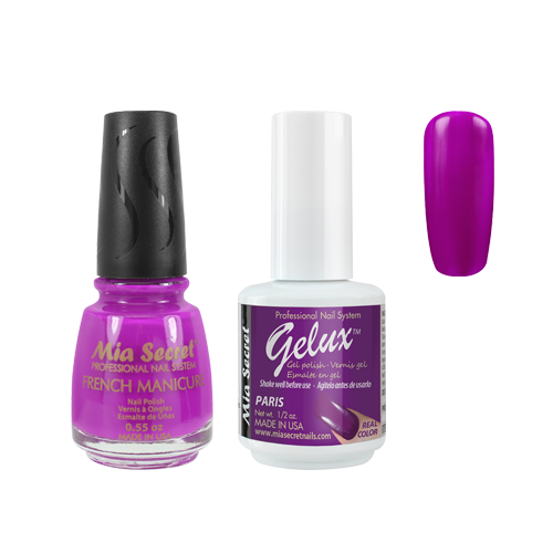 The Match (Gelux and French Manicure Combo) Paris