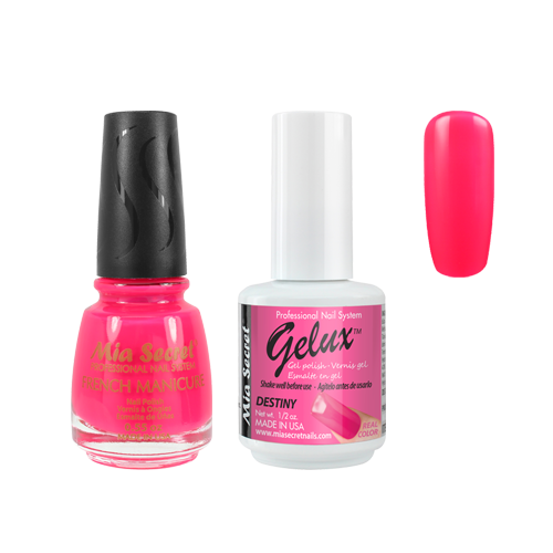 The Match (Gelux and French Manicure Combo) Destiny
