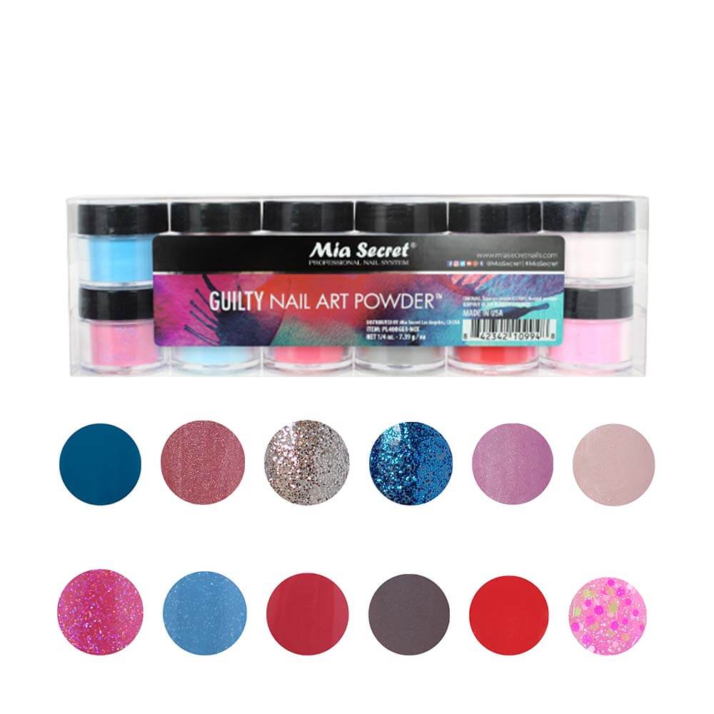 Guilty Nail Art Powder Collection (12PC)