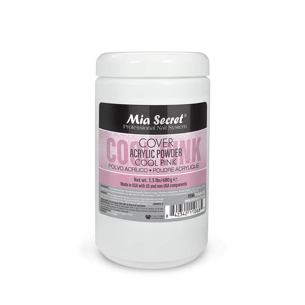 Cover Cool Pink Acrylic Powder Salon Size