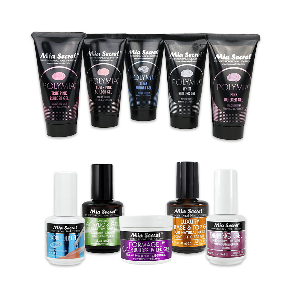 Mia Secret hot Color Acrylic Bundle - 35 In All