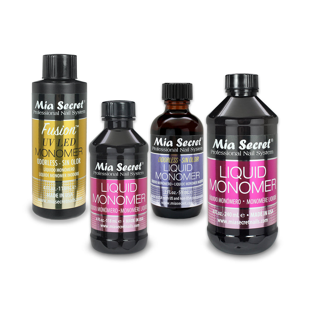 Newest Mia Secret Odorless Monomer - 4oz - 5 PACK