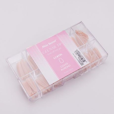 Soak off Soft Gel Nail Tip Cover Almond