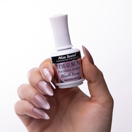 Blush Stone Cat Eye Gel Polish
