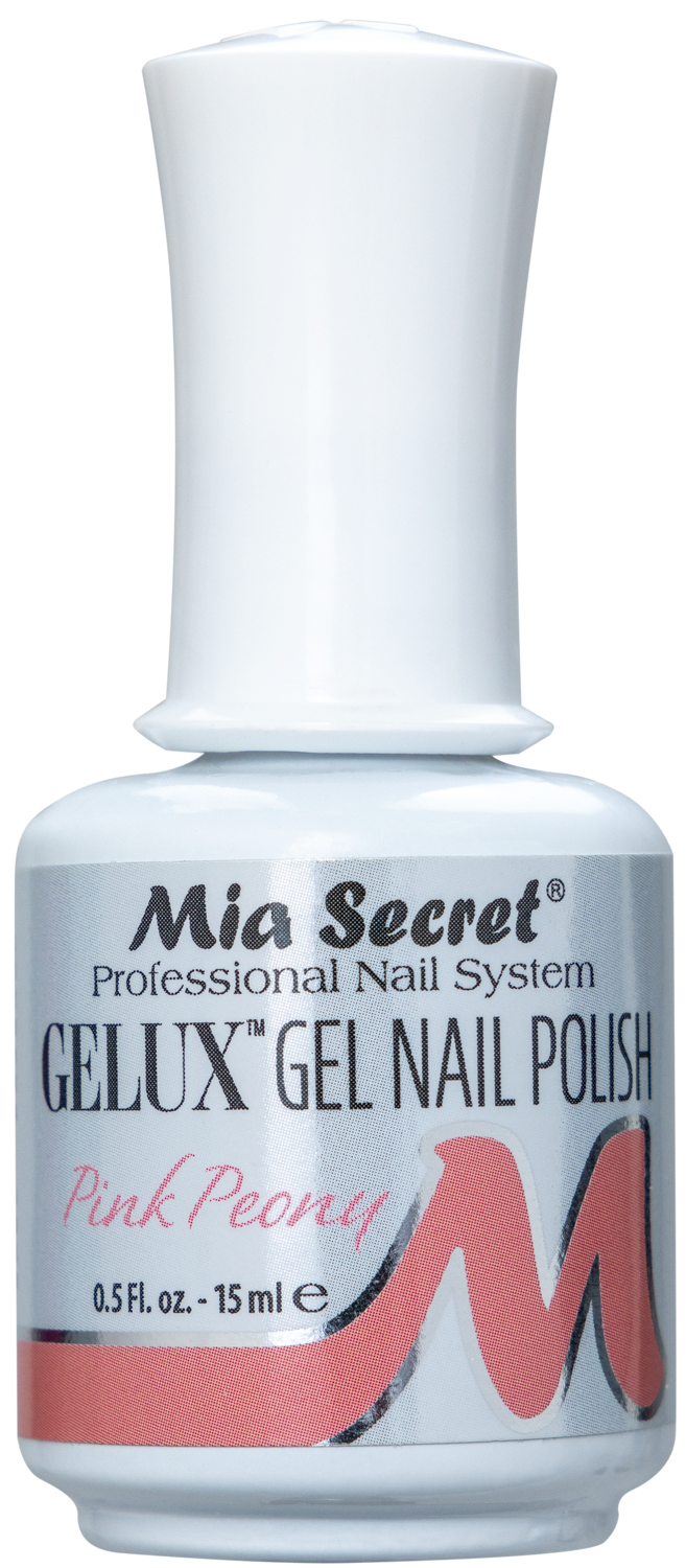 Gelux Gel Polish Pink Peony