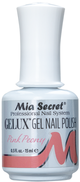 Gelux Gel Polish Pink Peony