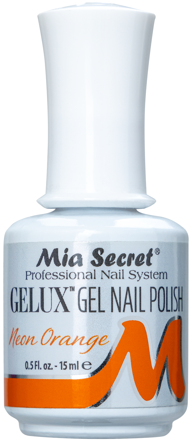 Gelux Gel Polish Neon Orange