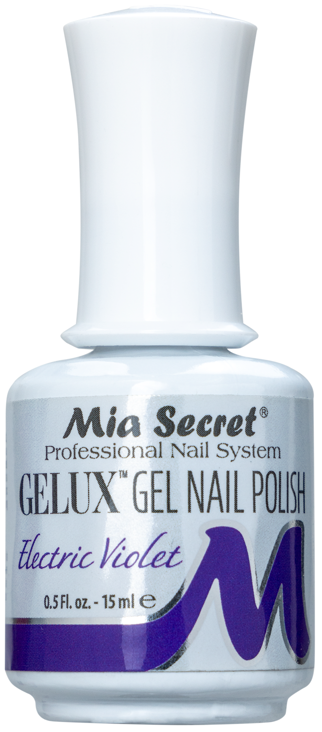 Gelux Gel Polish Electric Violet