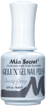 Gelux Gel Polish Dusty Grey