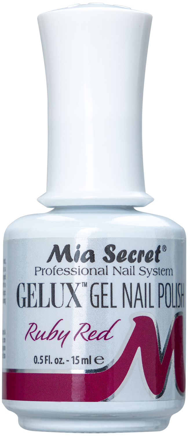 Gelux Gel Polish Ruby Red