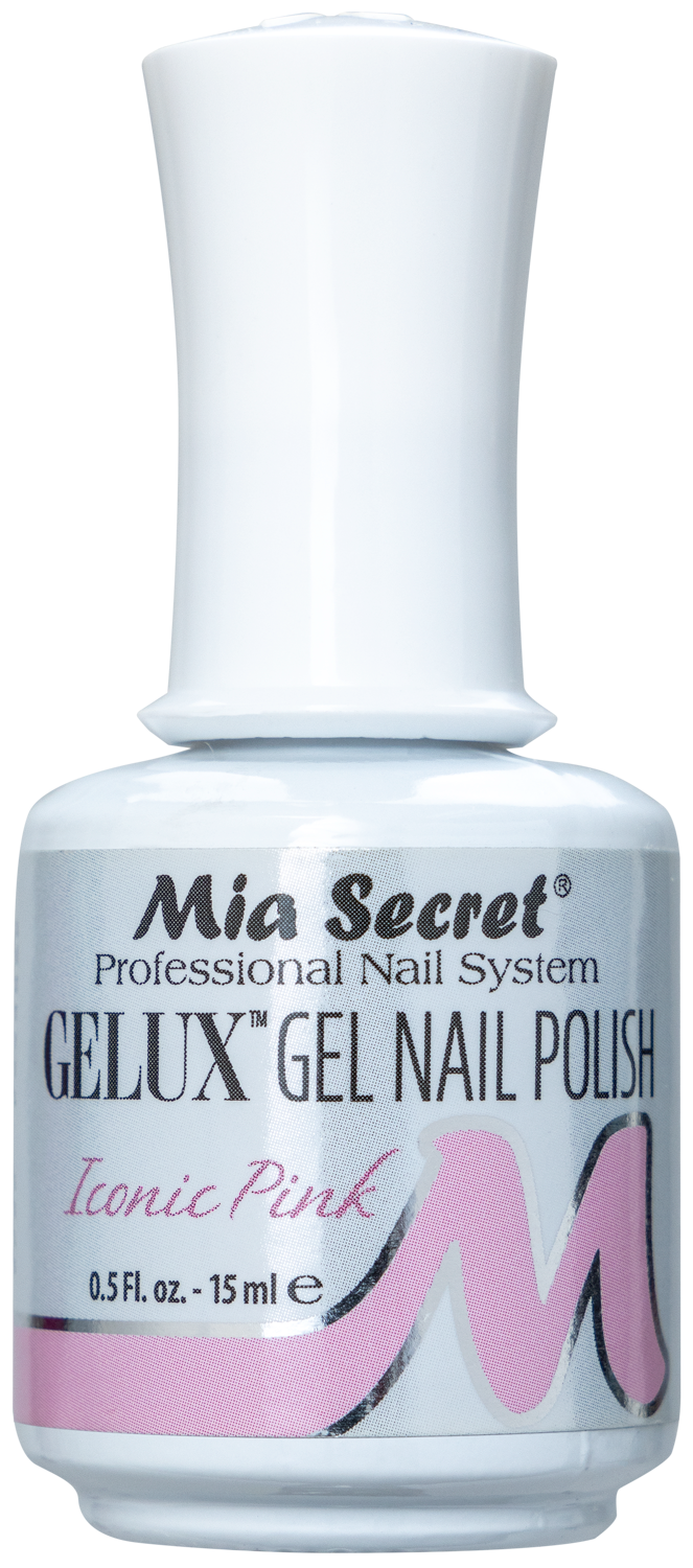 Gelux Gel Polish Iconic Pink