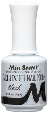 Gelux Gel Polish Black