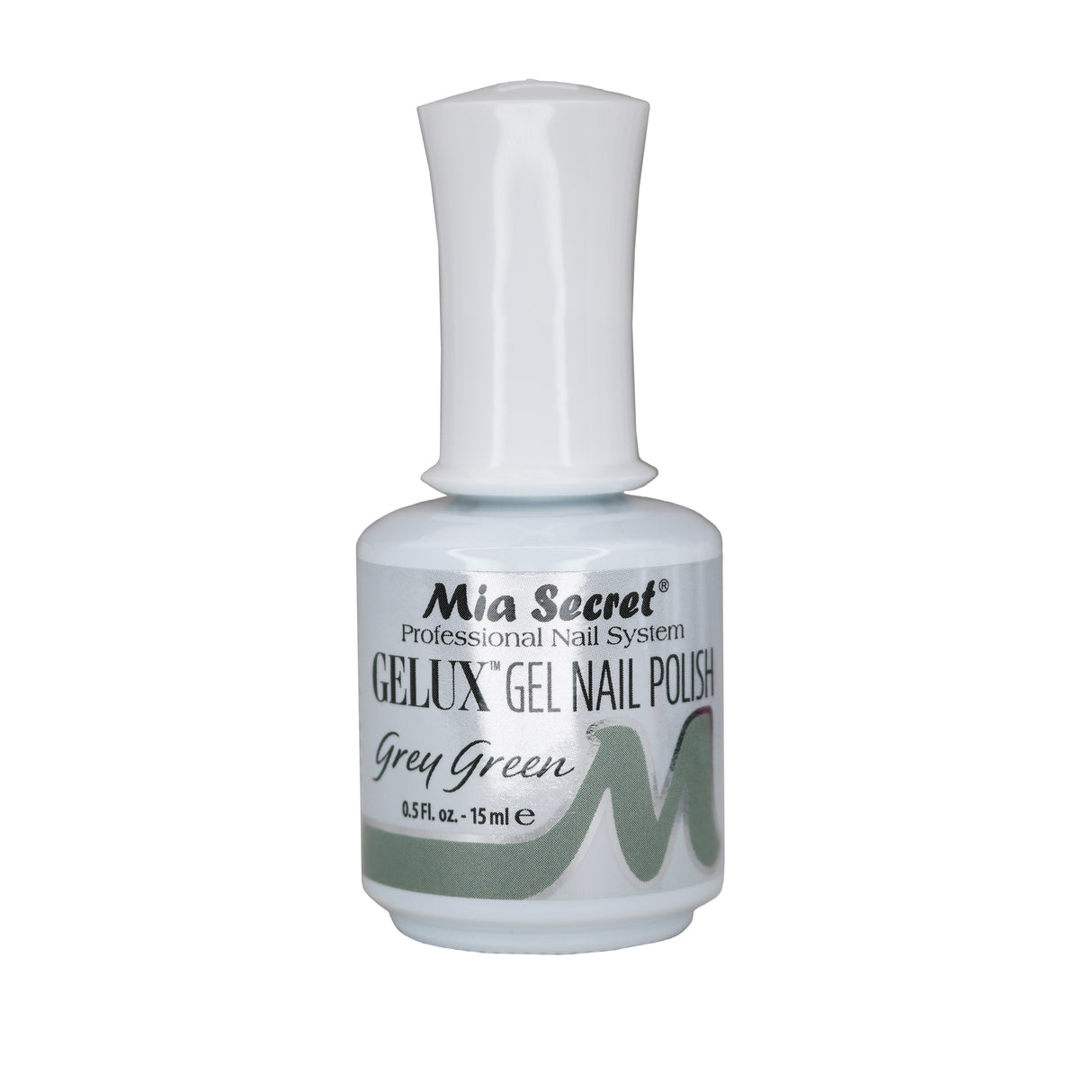 Gelux Gel Polish Grey Green