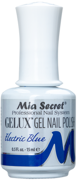 Gelux Gel Polish Electric Blue