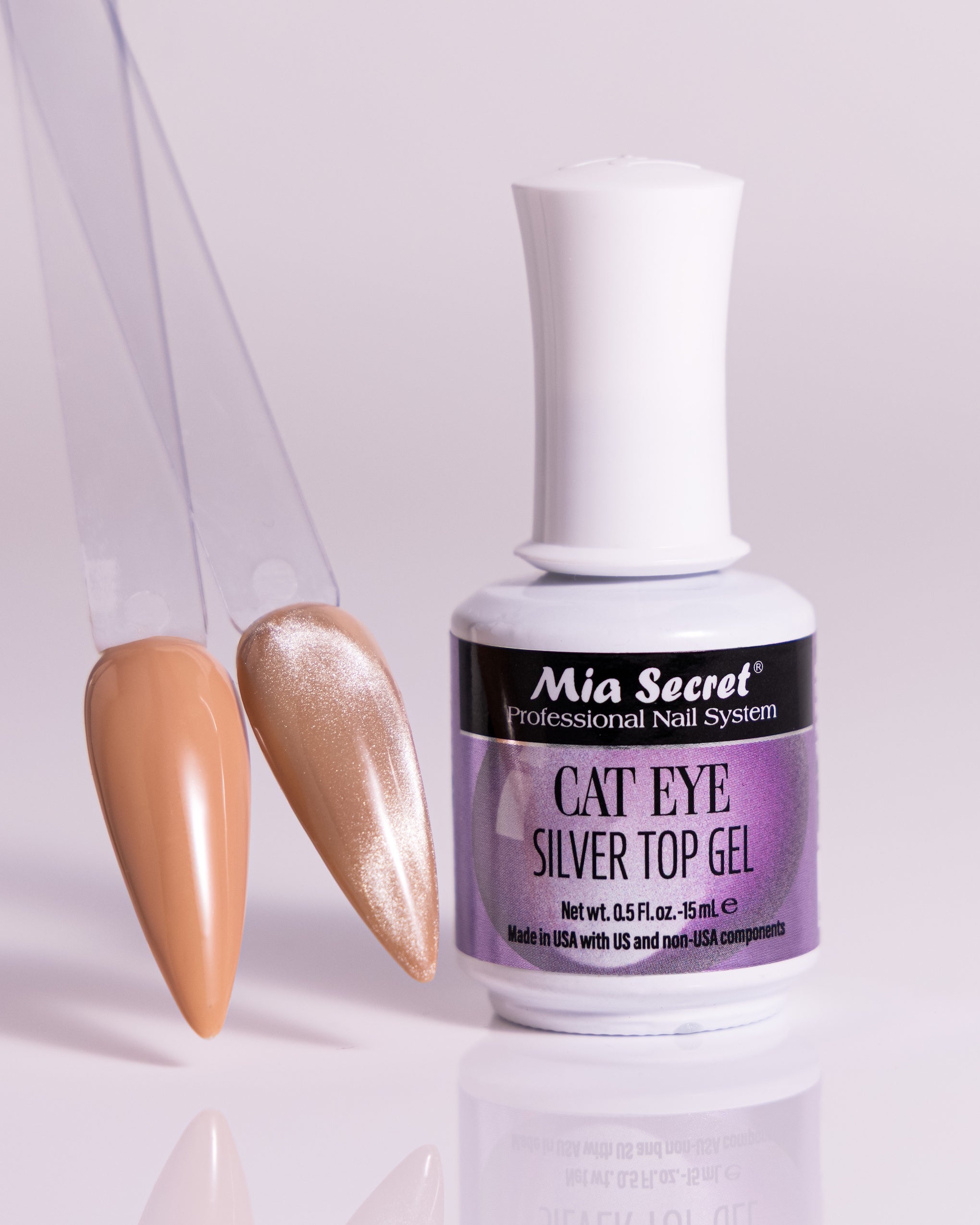 Cat Eye Silver Top Gel