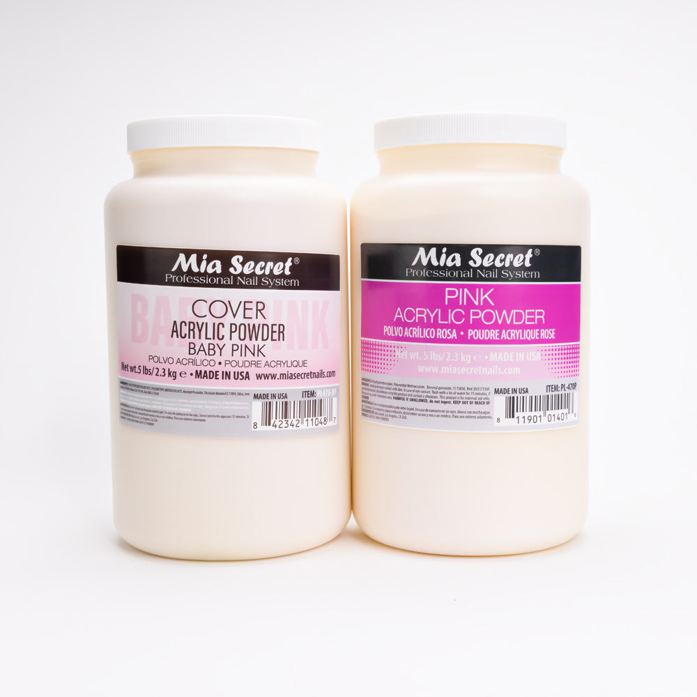 Mia Selects (Pink Powder 5 lbs, Cover Baby Pink 5 lbs.)
