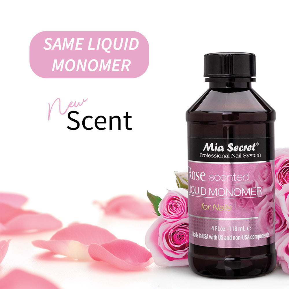 Rose Scented Liquid Monomer 4 oz.