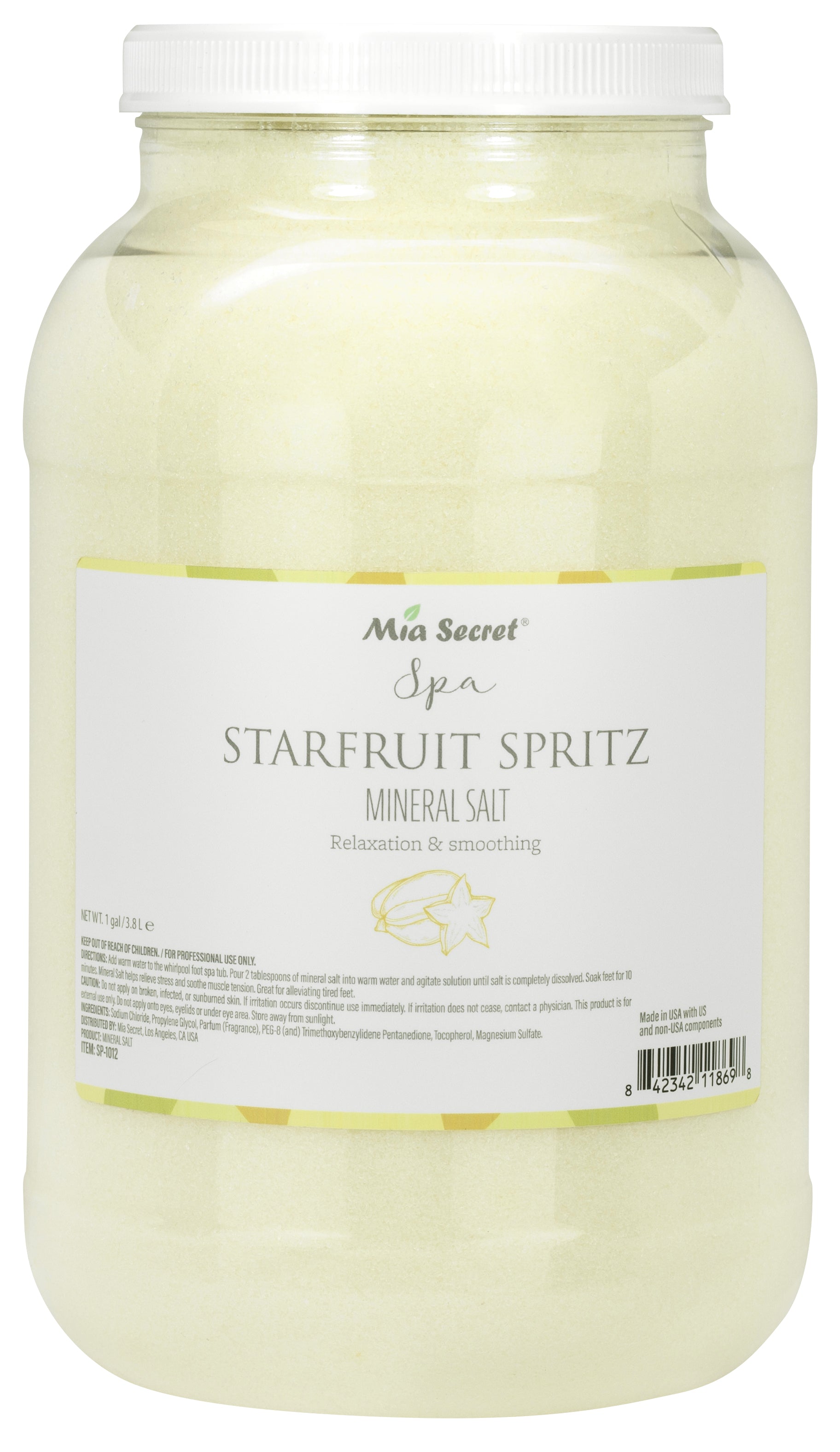 Mineral Salt Starfruit Spritz