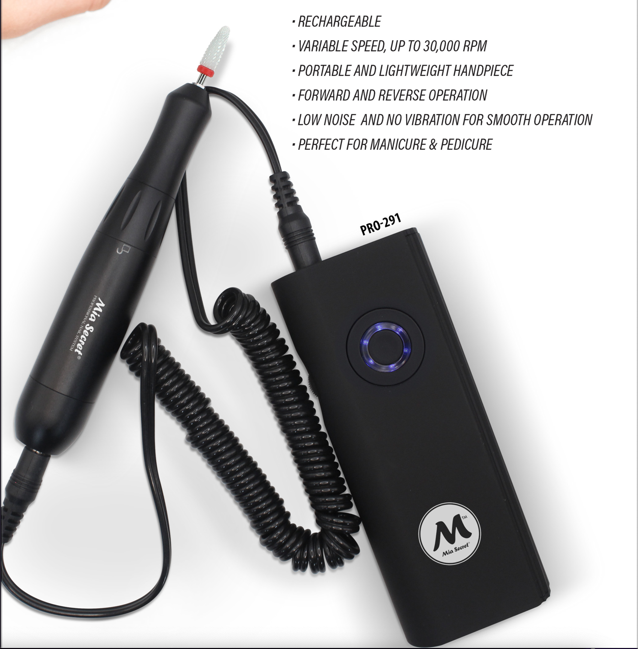 Medicool Pro Power 35k Cordless Portable Nail Drill – Mk Beauty Club