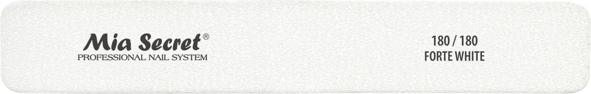 Forte White Jumbo Nail File (singles)