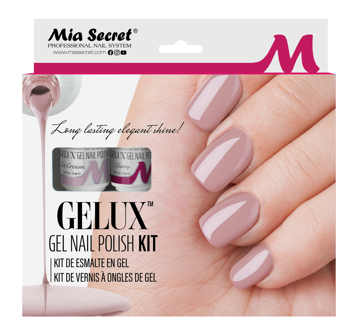 Gelux Soak-Off Gel Polish Kit