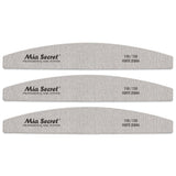 Forte Zebra Halfmoon Nail File 150/150 Green Center