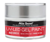 Gel Paint Red Dress