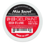 Gel Paint Red Flame