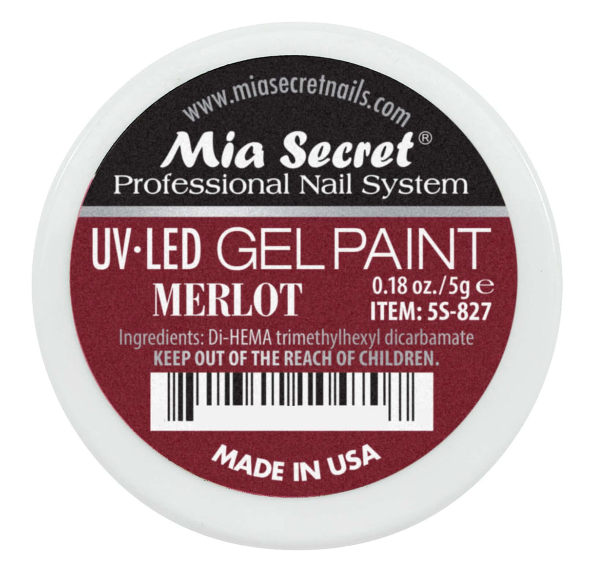 Gel Paint Merlot