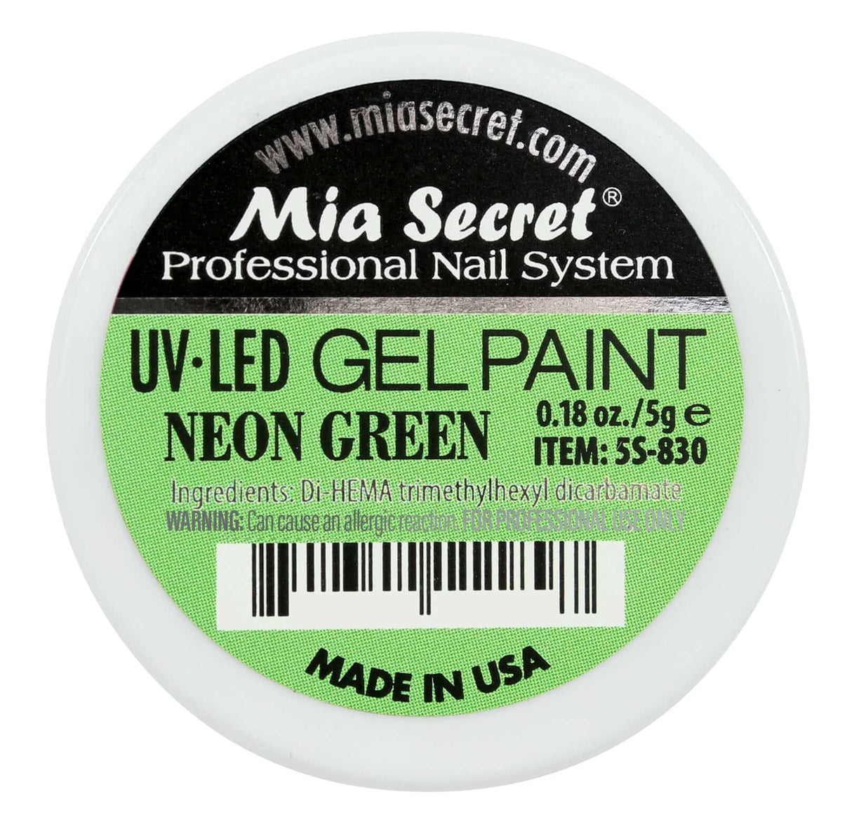 Gel Paint Neon Green