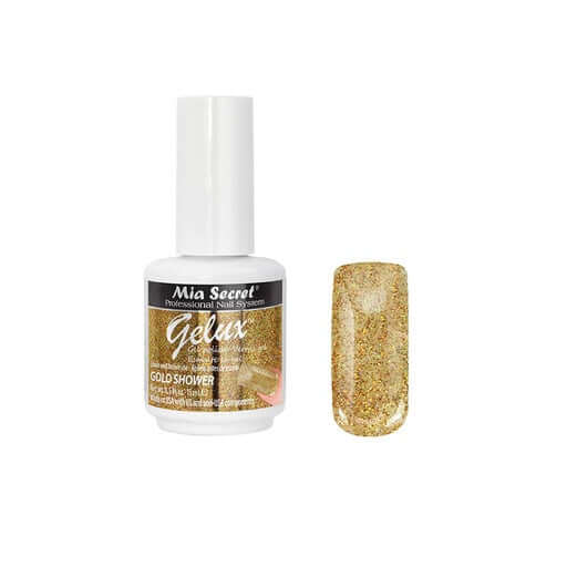 Gelux Gel Polish Gold Shower