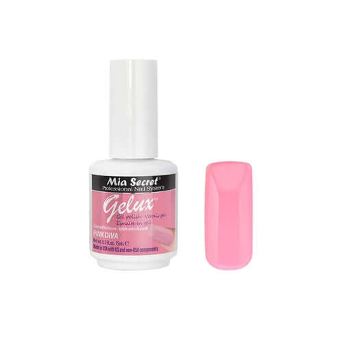 Gelux Gel Polish Pink Diva