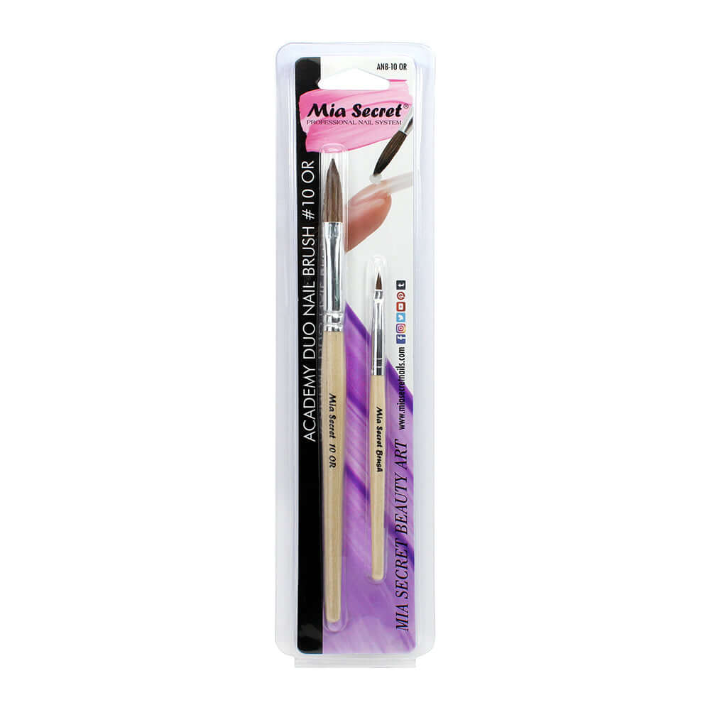 Academy Duo Nail Brushes – Mia Secret Store