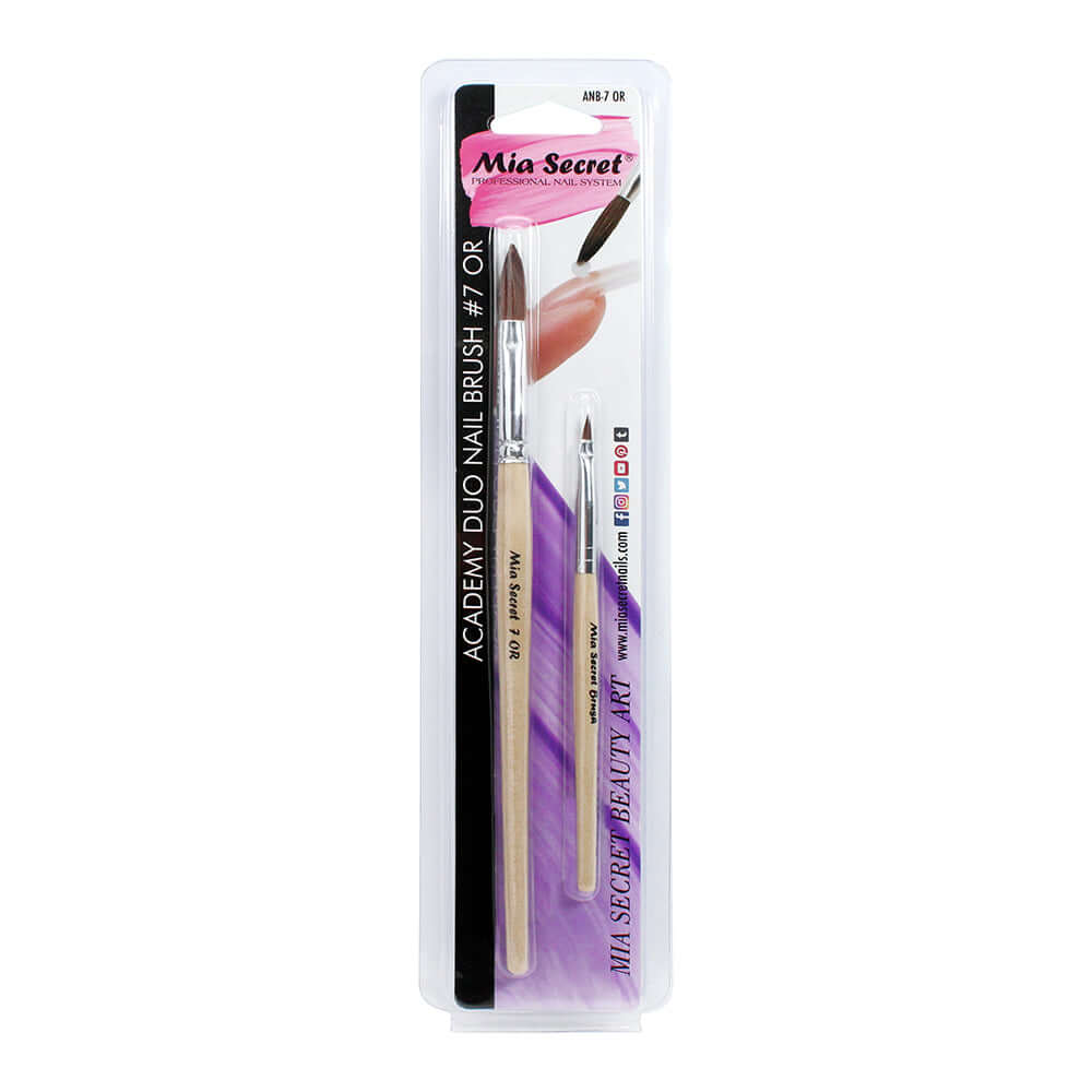 Academy Duo Nail Brushes