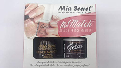 The Match (Gelux and French Manicure Combo) UVA