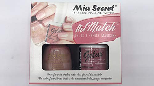 The Match (Gelux and French Manicure Combo) Antique Pink