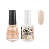 The Match (Gelux and French Manicure Combo) Ballerina