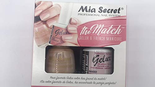 The Match (Gelux and French Manicure Combo) Naked